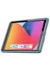 Newface iPad 10.2 (7.nesil) Kılıf Hand Strap Tablet Kılıfı - Turkuaz