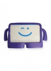 Newface iPad 10.2 (7.nesil) Kılıf Karakter Tablet Silikon - Mor