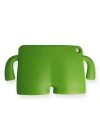 Newface iPad 10.2 (7.nesil) Kılıf Karakter Tablet Silikon - Yeşil