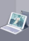 Newface iPad 10.2 (9.nesil) Kılıf KC01 Smart Klavyeli Tablet Kılıfı - Lacivert