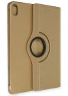 Newface iPad 2022 10.9 (10.nesil) Kılıf 360 Tablet Deri Kılıf - Gold