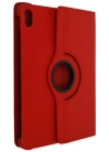Newface iPad 2022 10.9 (10.nesil) Kılıf 360 Tablet Deri Kılıf - Kırmızı