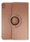 Newface iPad 2022 10.9 (10.nesil) Kılıf 360 Tablet Deri Kılıf - Rose Gold