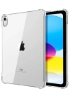 Newface iPad 2022 10.9 (10.nesil) Kılıf Anti Shock Tablet Silikon - Şeffaf