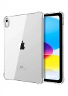 Newface iPad 2022 10.9 (10.nesil) Kılıf Anti Shock Tablet Silikon - Şeffaf