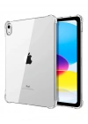 Newface iPad 2022 10.9 (10.nesil) Kılıf Anti Shock Tablet Silikon - Şeffaf