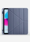 Newface iPad 2022 10.9 (10.nesil) Kılıf Kalemlikli Mars Tablet Kılıfı - Lavender