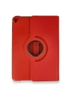 Newface iPad 4 9.7 Kılıf 360 Tablet Deri Kılıf - Kırmızı