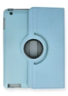 Newface iPad 4 9.7 Kılıf 360 Tablet Deri Kılıf - Turkuaz