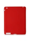 Newface iPad 4 9.7 Kılıf Evo Tablet Silikon - Kırmızı
