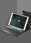 Newface iPad 5 Air 9.7 Kılıf KC01 Smart Klavyeli Tablet Kılıfı - Siyah
