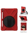 Newface iPad Air 3 10.5 Kılıf Amazing Tablet Kapak - Kırmızı