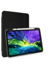 Newface iPad Air 4 10.9 Kılıf Kalemlikli Mars Tablet Kılıfı - Siyah