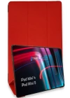 Newface iPad Mini 5 Kılıf Tablet Smart Kılıf - Kırmızı