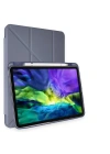 Newface iPad Pro 11 (2018) Kılıf Kalemlikli Mars Tablet Kılıfı - Lavender