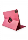 Newface iPad Pro 11 (2020) Kılıf 360 Tablet Deri Kılıf - Pembe