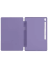 Newface iPad Pro 11 (2024) Kılıf Kalemlikli Hugo Tablet Kılıfı - Mor
