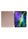 Newface iPad Pro 11 (2024) Kılıf Kalemlikli Mars Tablet Kılıfı - Rose Gold