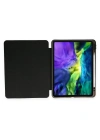 Newface iPad Pro 11 (2024) Kılıf Kalemlikli Mars Tablet Kılıfı - Siyah