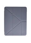 Newface iPad Pro 12.9 (2021) Kılıf Kalemlikli Mars Tablet Kılıfı - Lavender