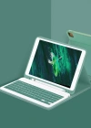 Newface iPad Pro 12.9 (2024) Kılıf KC01 Smart Klavyeli Tablet Kılıfı - Koyu Yeşil