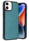 Newface iPhone 11 Kılıf Aras Deri Kapak - Açık Yeşil