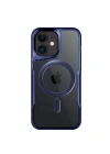 Newface iPhone 11 Kılıf Boyi Magsafe Silikon Kapak - Lacivert