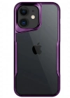 Newface iPhone 11 Kılıf Boyi Silikon Kapak - Derin Mor