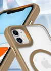 Newface iPhone 11 Kılıf Enka Magsafe Silikon Kılıf - Şeffaf