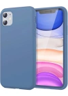 Newface iPhone 11 Kılıf First Silikon - Mavi