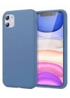 Newface iPhone 11 Kılıf First Silikon - Mavi