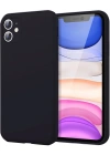 Newface iPhone 11 Kılıf First Silikon - Siyah
