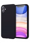 Newface iPhone 11 Kılıf First Silikon - Siyah