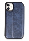 Newface iPhone 11 Kılıf Flip Cover - Lacivert
