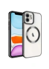 Newface iPhone 11 Kılıf Kross Magneticsafe Kapak - Siyah