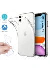 Newface iPhone 11 Kılıf Lüx Şeffaf Silikon