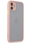 Newface iPhone 11 Kılıf Montreal Silikon Kapak - Pembe