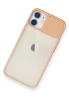 Newface iPhone 11 Kılıf Palm Buzlu Kamera Sürgülü Silikon - Pembe