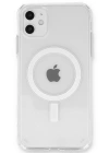 Newface iPhone 11 Kılıf Pc Real Magsafe Kapak - Şeffaf