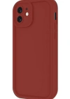 Newface iPhone 11 Kılıf Viera Silikon - Bordo