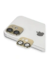 Newface iPhone 11 Pers Alüminyum Kamera Lens - Gold