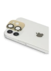 Newface iPhone 11 Pers Alüminyum Kamera Lens - Gold
