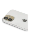 Newface iPhone 11 Pers Alüminyum Kamera Lens - Gold