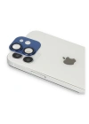Newface iPhone 11 Pers Alüminyum Kamera Lens - Lacivert