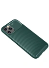 Newface iPhone 11 Pro Kılıf Auto Focus Karbon Kapak - Yeşil