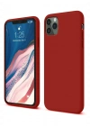 Newface iPhone 11 Pro Kılıf First Silikon - Bordo