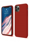 Newface iPhone 11 Pro Kılıf First Silikon - Bordo