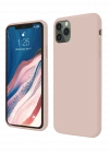 Newface iPhone 11 Pro Kılıf First Silikon - Rose Gold