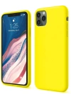 Newface iPhone 11 Pro Kılıf First Silikon - Sarı