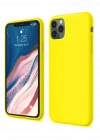Newface iPhone 11 Pro Kılıf First Silikon - Sarı